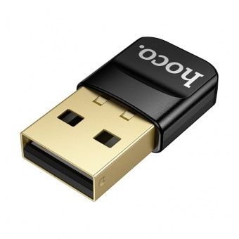 Адаптер Hoco UA100  USB - Bluetooth 6.0 цвет: черный       