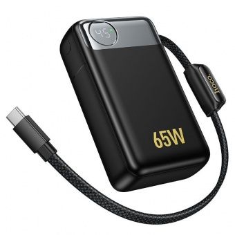 Внешний аккумулятор Hoco Q53  12 000 mAh (PD65W для ноутбука) цвет: черный 