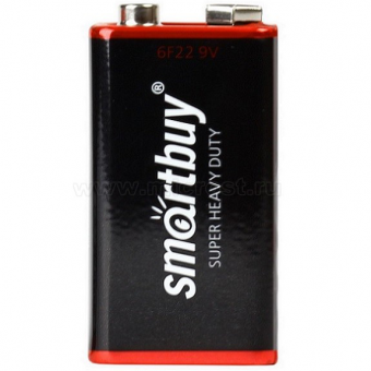 Батарейки SMARTBUY 6F22/1S Крона
