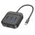 Адаптер Hoco HB35  4 в 1 (Type-C в USB3.0*3+RJ45) 1.2m