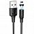 Дата-кабель BOROFONE BX41 Lightning (магнитный,1,0 м,2.4 A) цвет: черный