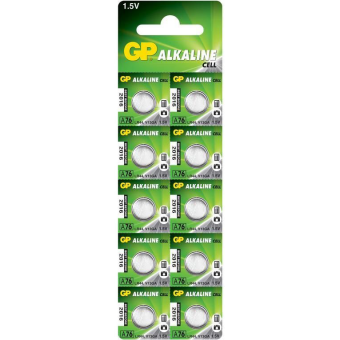 Батарейки часовые GP A76/LR44/AG13/10BP