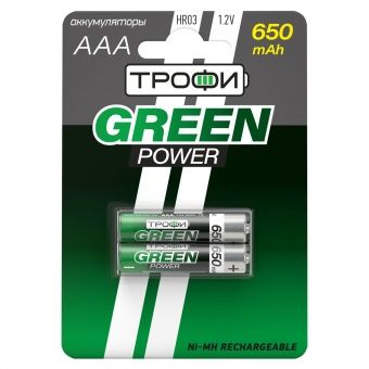 Аккумулятор Трофи 650 mAh AAAHC-2BP
