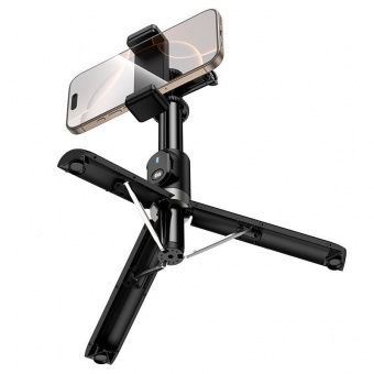 Монопод для селфи Hoco K101 беспроводной мультифуркциональный цвет: черный   