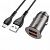 Автомобильное ЗУ Hoco NZ1 (2 USB:18W,общий выход PD36W, QC3.0+кабель Micro) цвет: металлик