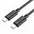 Дата-кабель Hoco X88 Type-C to Type-C (60W,2 м) цвет: черный