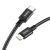 Дата-кабель Hoco X14 Type-C to Lightning  (PD 20 W,нейлон, 2,0 м., 3 A) цвет: черный