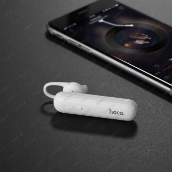 Bluetooth-гарнитура Hoco E36 цвет:белый
