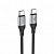 Дата-кабель Hoco X102 Type-C to Type-C (60W,нейлон,1 м) цвет: черный