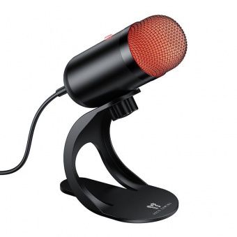 Микрофон игровой  Hoco L50 USB-С  цвет: черный