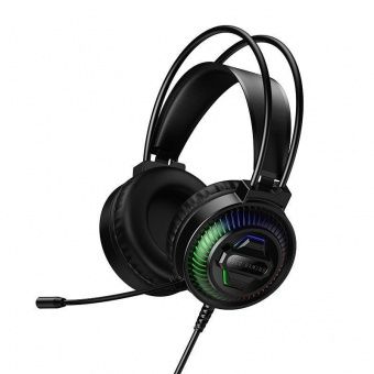Наушники Hoco W118 полноразмерные игровые цвет: черный
