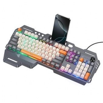Проводная клавиатура Hoco DI98 игровая с металлическим корпусом цвет:черный