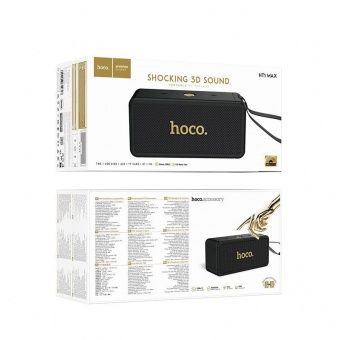 Беспроводная спортивная колонка Hoco HT1 Max цвет: черный      