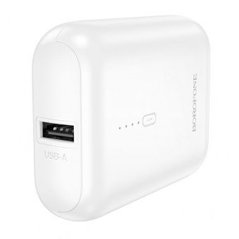Внешний аккумулятор Borofone BJ81  5000mAh цвет: белый  