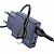Сетевое зарядное устройство Hoco N45 (PD30W+QC3.+кабель Type-C -Lightning) цвет: титановый синий  