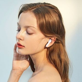 Беспроводные наушники Hoco EQ2 Plus TWS цвет: белый