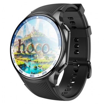 Смарт-часы спортивные Hoco Y24 AMOLED (Call Version)  цвет: черный      