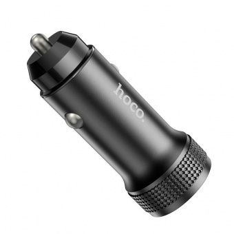Автомобильное ЗУ Hoco Z49B (PD20W+18W QC3.0) цвет: черный