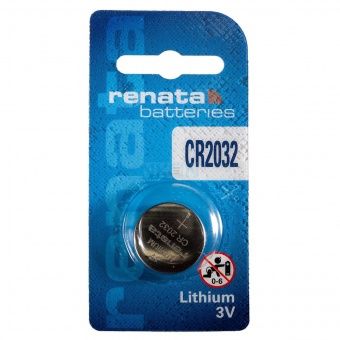 Литиевые батарейки Renata CR2032/1BL