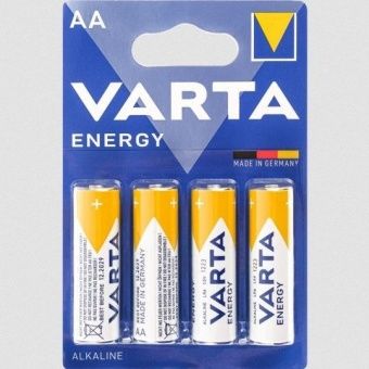 Батарейки алкалиновые VARTA Energy LR6/4ВР AA