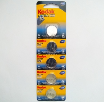Литиевые батарейки Kodak Lithium CR2016/5BP