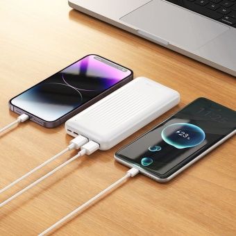 Внешний аккумулятор Borofone BJ78  10000mAh цвет: белый  