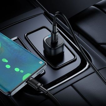 Автомобильное ЗУ Borofone BZ34A (PD20W) цвет: черный