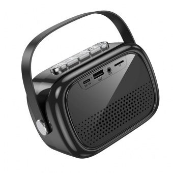 Беспроводная колонка Borofone DR10 (1200 mAh,5W) цвет: черный