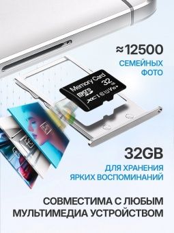 Карта памяти Memory Card  32GB Class 10 (без адаптера)