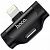 Адаптер Hoco LS31 Lightning - Lightning+Lightning цвет: черный