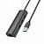 Адаптер Hoco HB42 Easy safety 4 в 1 гигабитный сетевой (USB в USB3.0*3+RJ45) (L=1.2M)