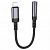 Адаптер Borofone BV24  Lightning на Jack 3.5 аудио цвет: металлик