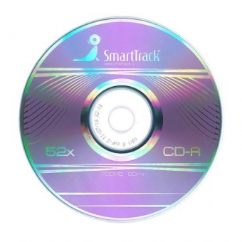 Диск CD-R Smart Track 80min 52x CB-25