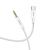 Акустический кабель Hoco UPA19 Type-C - jack(M) 3.5mm (нейлон 1.0 м), цвет: серебро