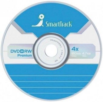 Диск DVD+RW Smart Track 4.7GB 4x CB-25