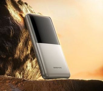 Внешний аккумулятор Borofone BJ75  10000mAh цвет: серебро