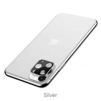 Стекло для камеры HOCO A18 для for iP 11 Pro / 11 Pro Max цвет: серебро