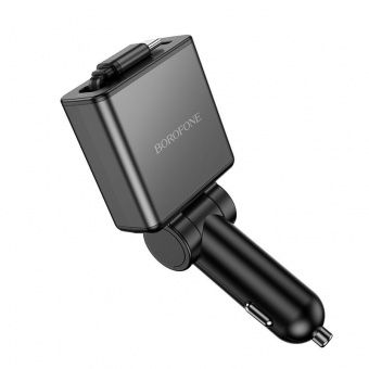Автомобильное ЗУ Borofone BZ33 (PD60W 2С) цвет: черный       