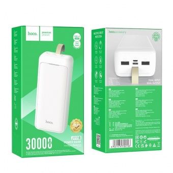 Внешний аккумулятор Hoco J111B  30000mAh цвет: белый