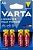 Батарейки VARTA LongLife Max Power LR6/4BP AA