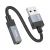 Адаптер Hoco UPA32D USB на Jack 3.5 цвет: Чёрный