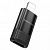 Адаптер Borofone BV18 Lightning "папа" в Type-C "мама" USB2.0 цвет: черный