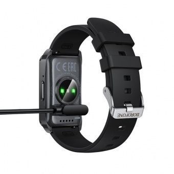 Зарядный кабель Borofone BD16 для смарт-браслета цвет: черный  