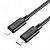 Дата-кабель Hoco X88 Type-C to lightning (PD20W,1 м) цвет: черный