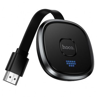 Переходник Hoco UA45 HDMI - Wi-Fi беспроводной для ТВ цвет: черный
