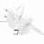 Сетевое зарядное устройство Hoco N68 (PD20W кабель Ligthing- Type-C) цвет: белый