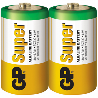 Батарейки алкалиновые GP Super LR14/2S C