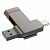 Type-C+USB флэш-диск Hoco 256Gb UD15 USB 3.2 цвет:металлик