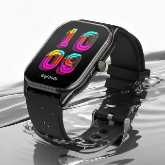 Смарт-часы спортивные Hoco Y41 (Call Version) цвет: черный 