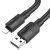 Дата-кабель Hoco X84 Lightning (сверхтолстый 1 м, 2.4 A) цвет: черная